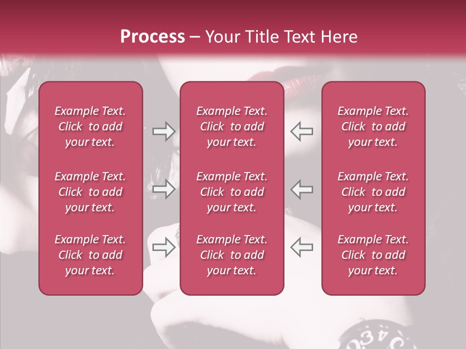 People Table Meeting PowerPoint Template