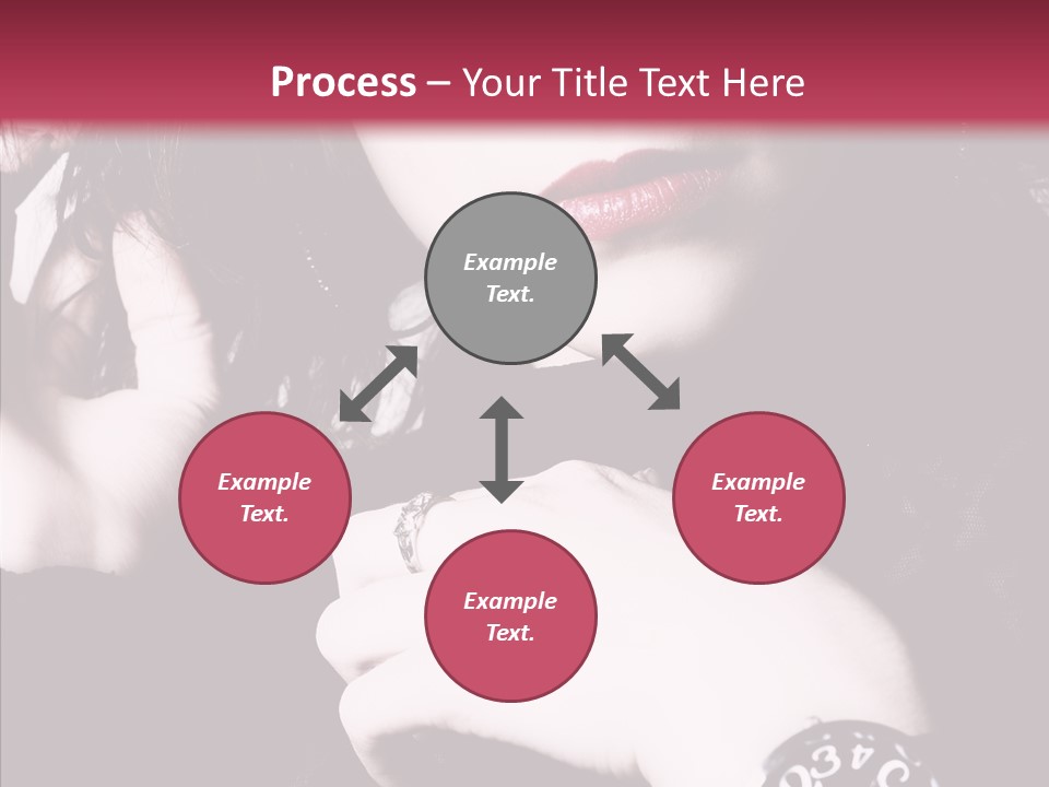 People Table Meeting PowerPoint Template