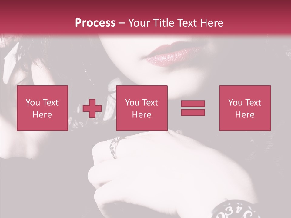 People Table Meeting PowerPoint Template