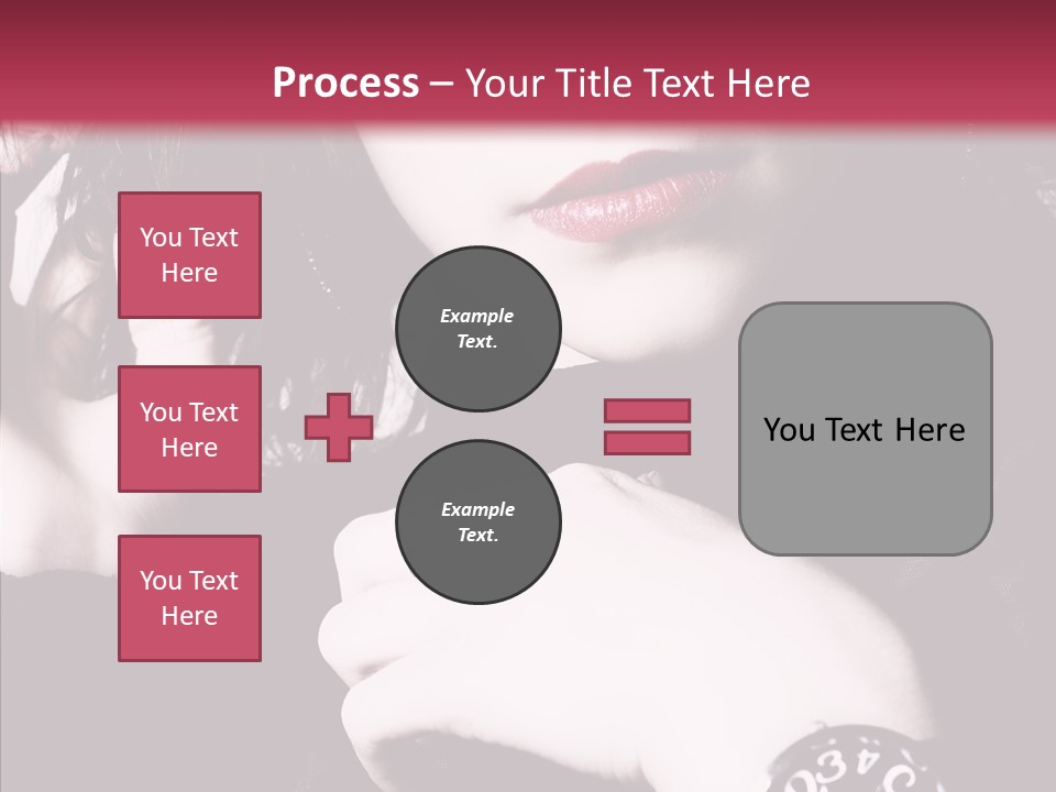 People Table Meeting PowerPoint Template