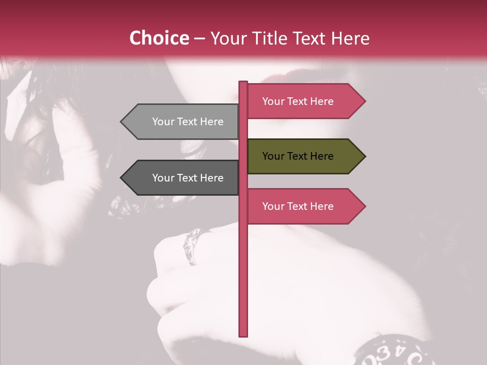 People Table Meeting PowerPoint Template