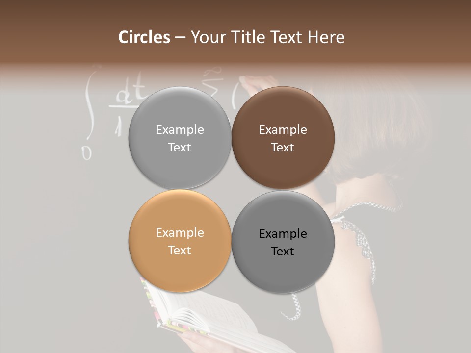 School Blackboard PowerPoint Template