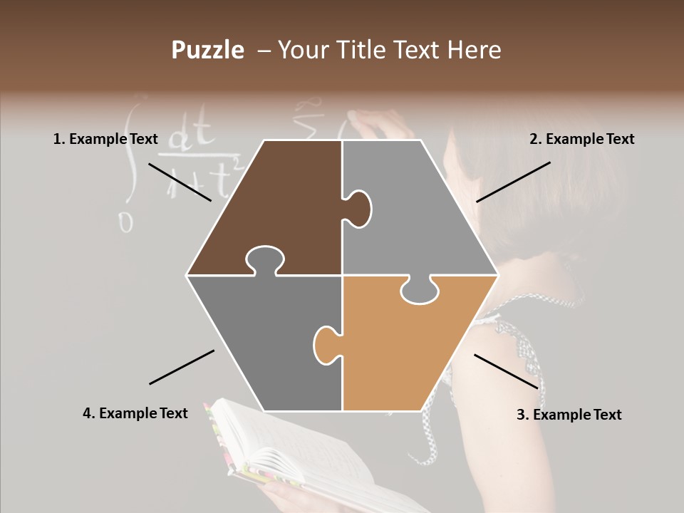 School Blackboard PowerPoint Template