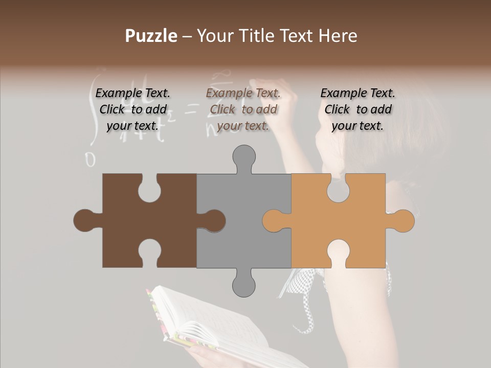 School Blackboard PowerPoint Template