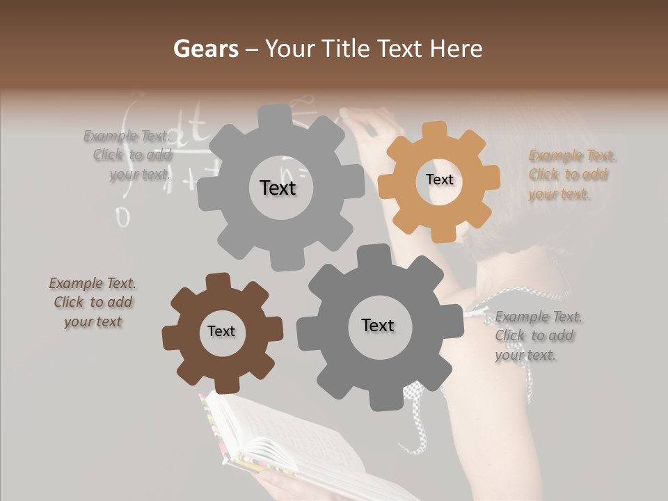 School Blackboard PowerPoint Template