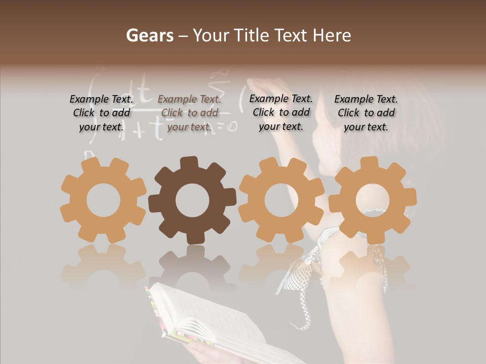 School Blackboard PowerPoint Template