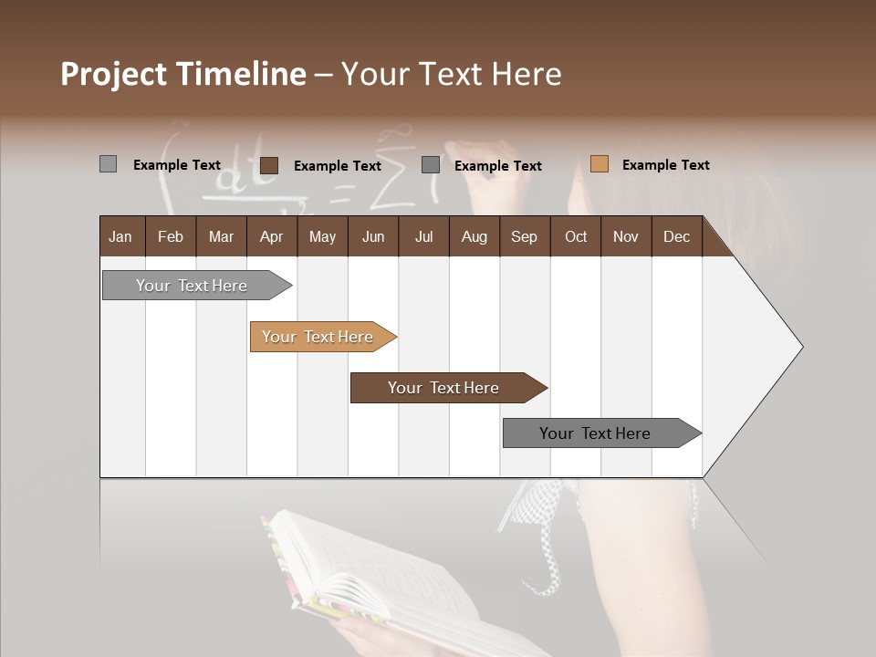 School Blackboard PowerPoint Template