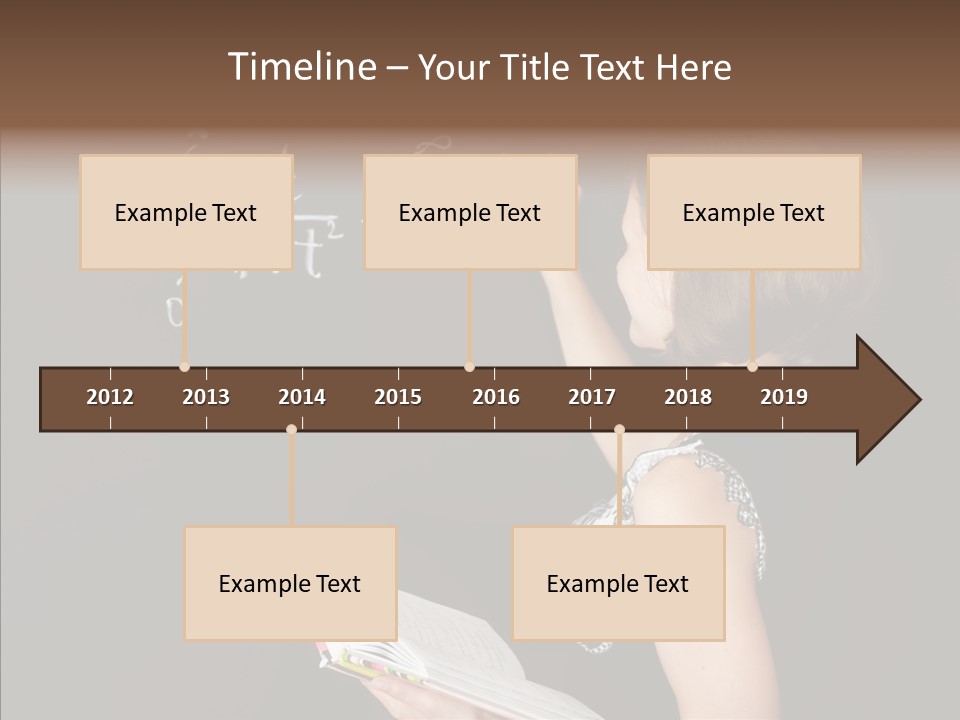 School Blackboard PowerPoint Template
