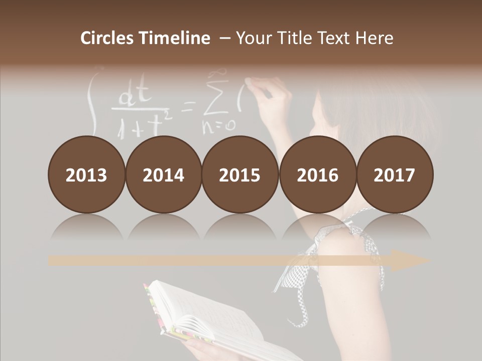 School Blackboard PowerPoint Template