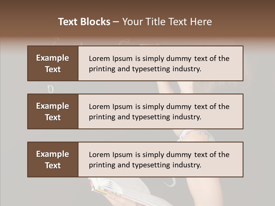 School Blackboard PowerPoint Template