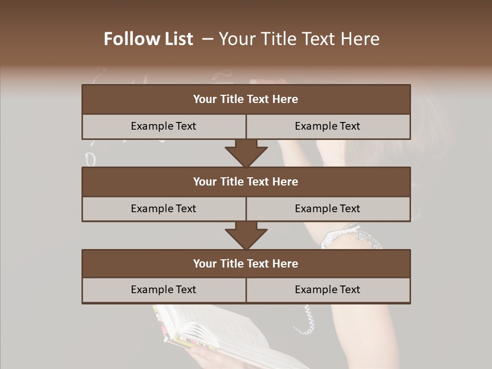 School Blackboard PowerPoint Template