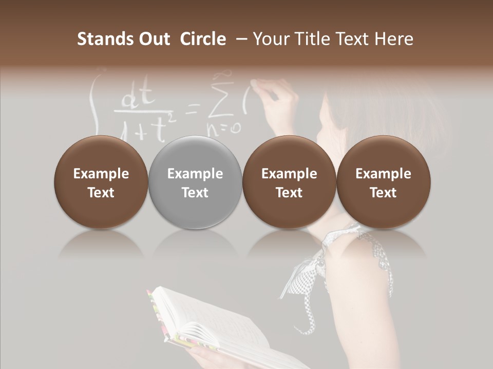 School Blackboard PowerPoint Template