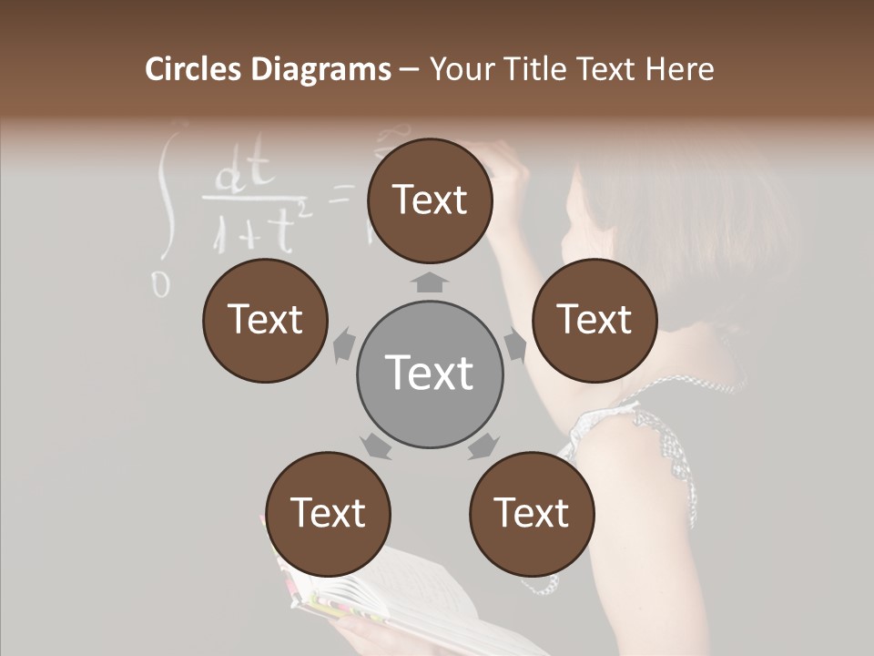 School Blackboard PowerPoint Template