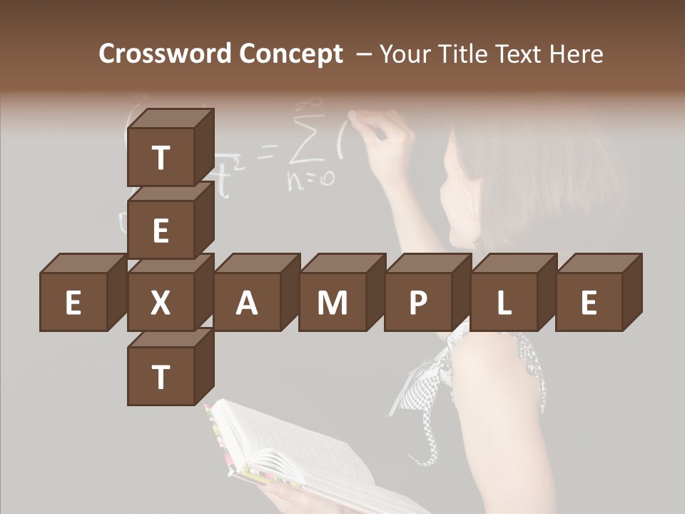 School Blackboard PowerPoint Template