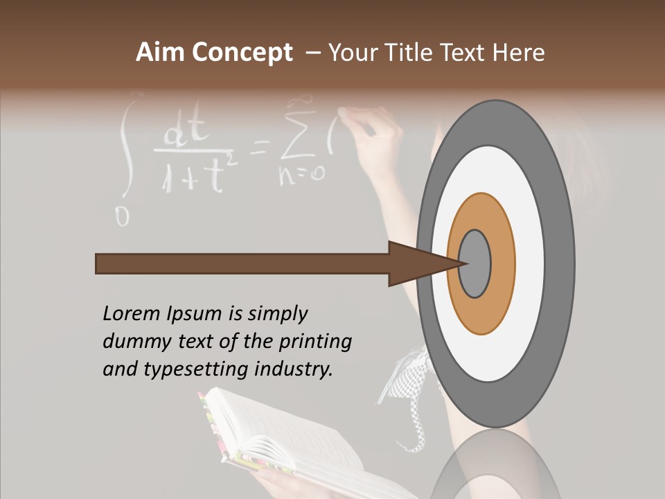 School Blackboard PowerPoint Template