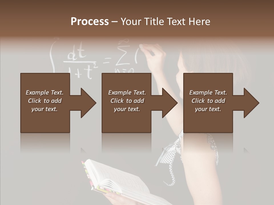 School Blackboard PowerPoint Template