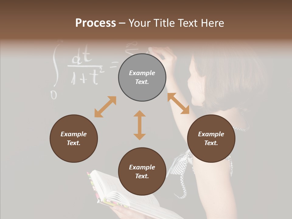School Blackboard PowerPoint Template