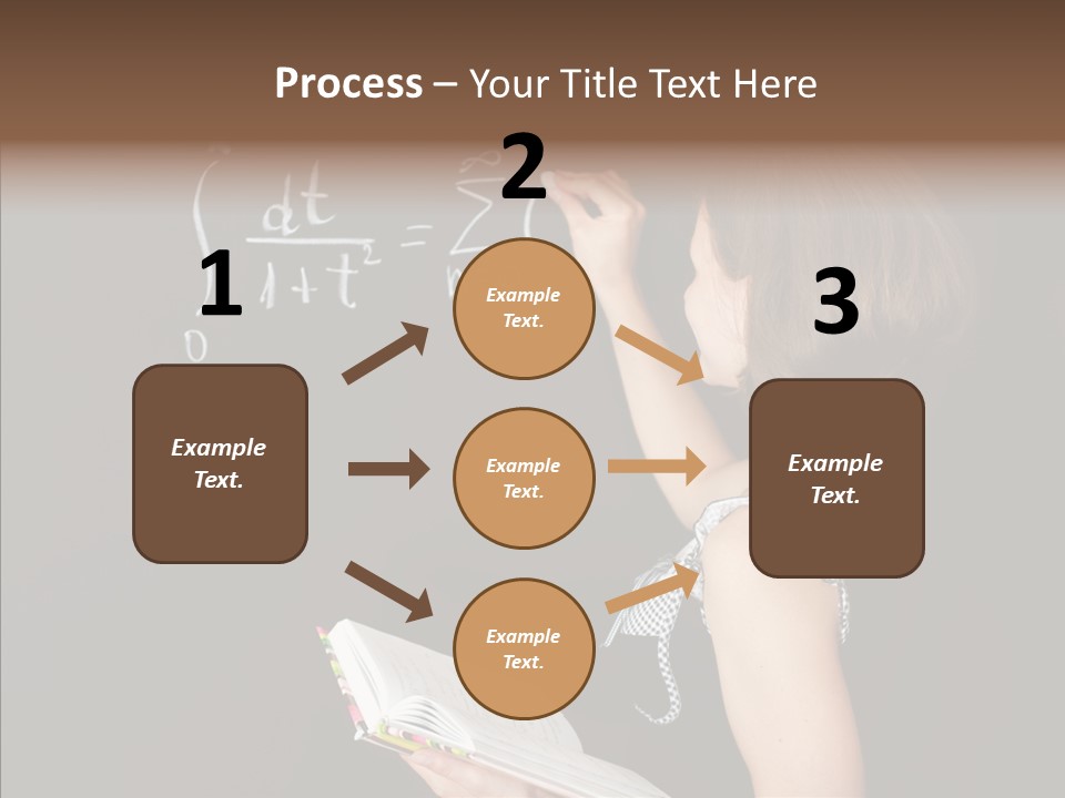School Blackboard PowerPoint Template