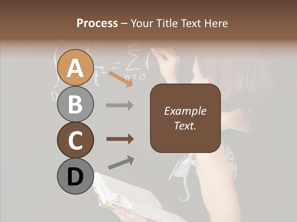 School Blackboard PowerPoint Template