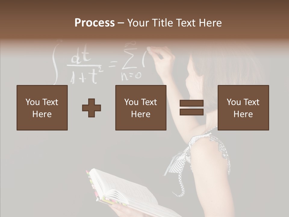 School Blackboard PowerPoint Template