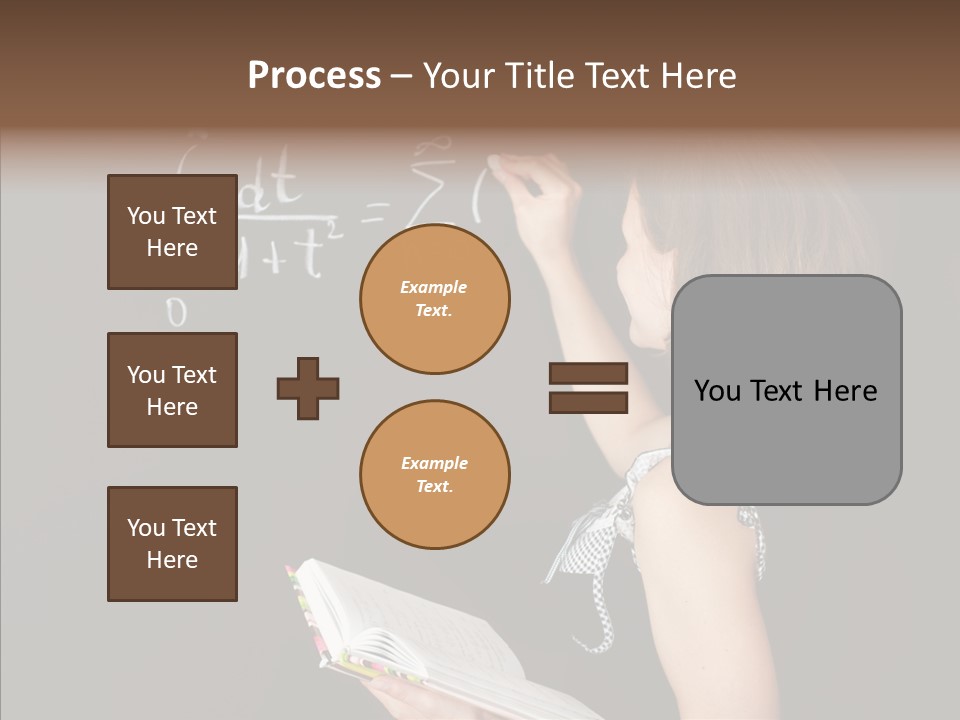 School Blackboard PowerPoint Template
