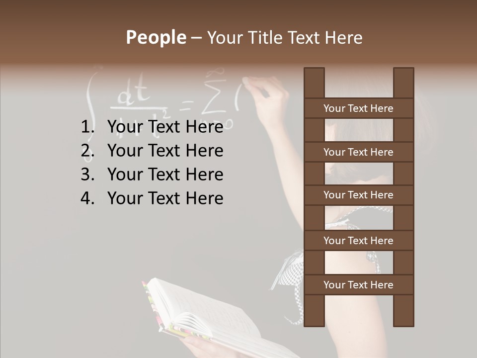 School Blackboard PowerPoint Template