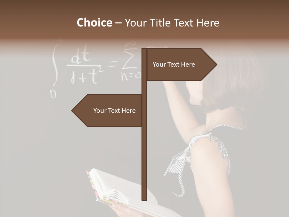 School Blackboard PowerPoint Template