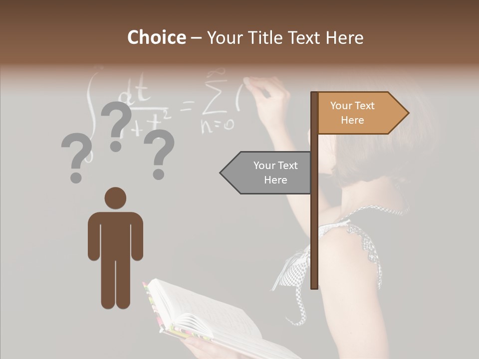 School Blackboard PowerPoint Template