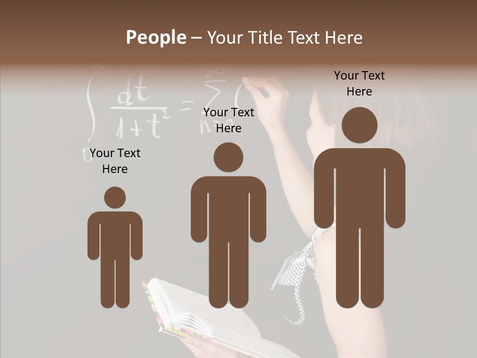 School Blackboard PowerPoint Template