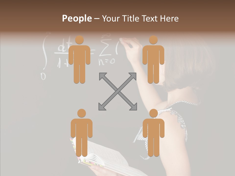 School Blackboard PowerPoint Template