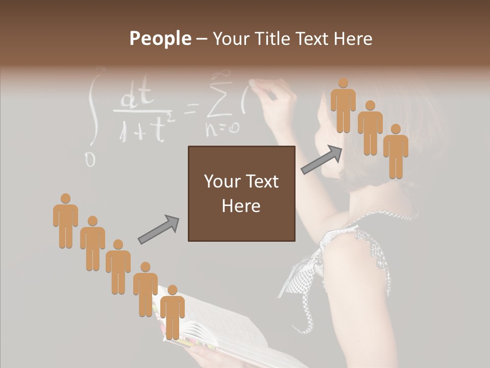 School Blackboard PowerPoint Template