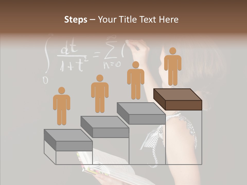 School Blackboard PowerPoint Template