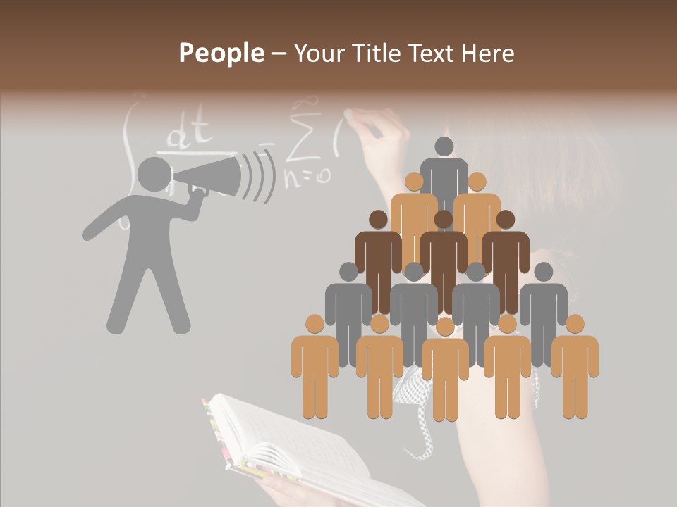 School Blackboard PowerPoint Template