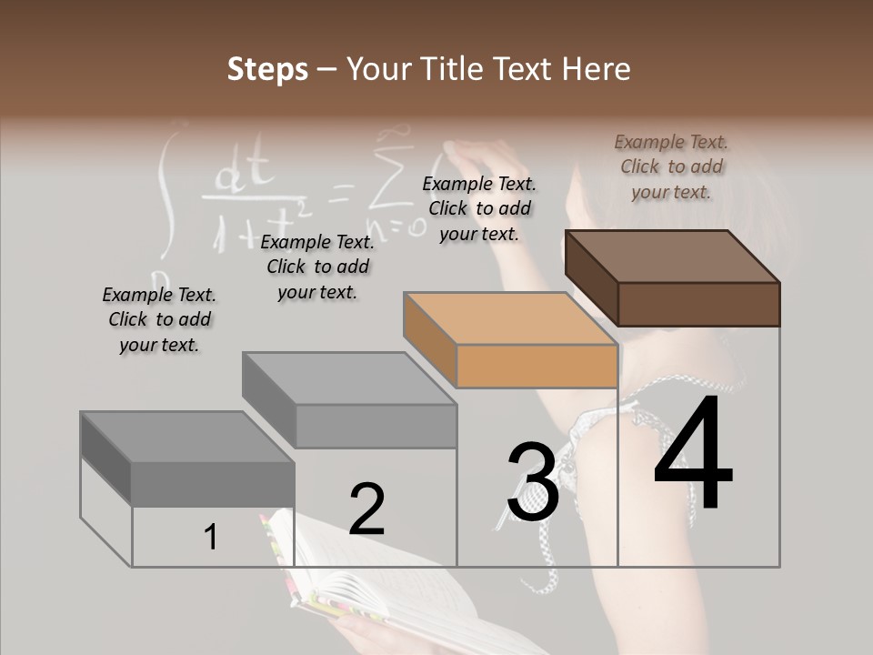 School Blackboard PowerPoint Template