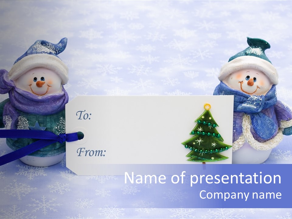 Happy Holiday Background PowerPoint Template