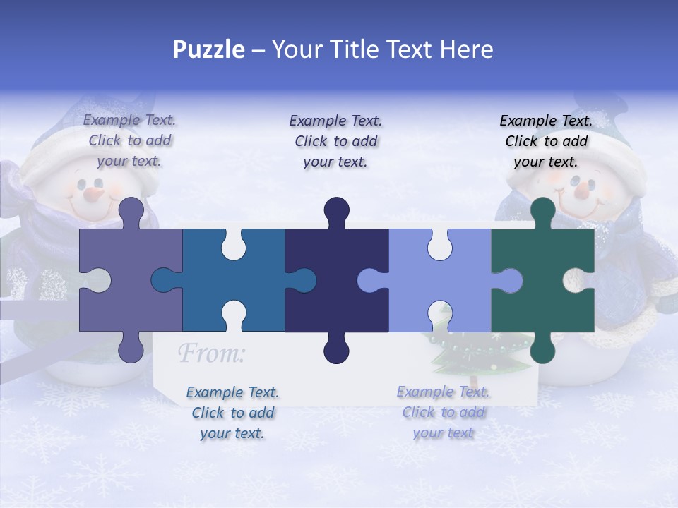 Happy Holiday Background PowerPoint Template