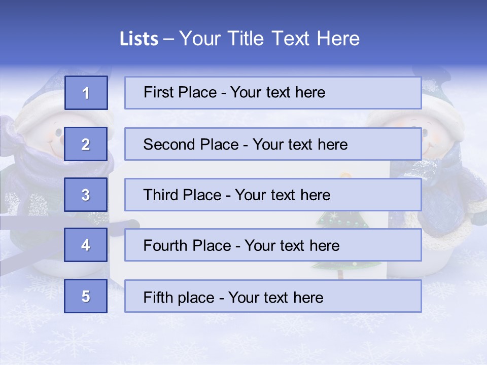 Happy Holiday Background PowerPoint Template