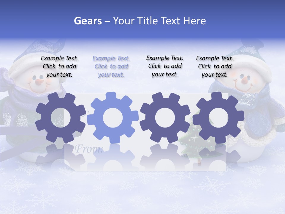 Happy Holiday Background PowerPoint Template