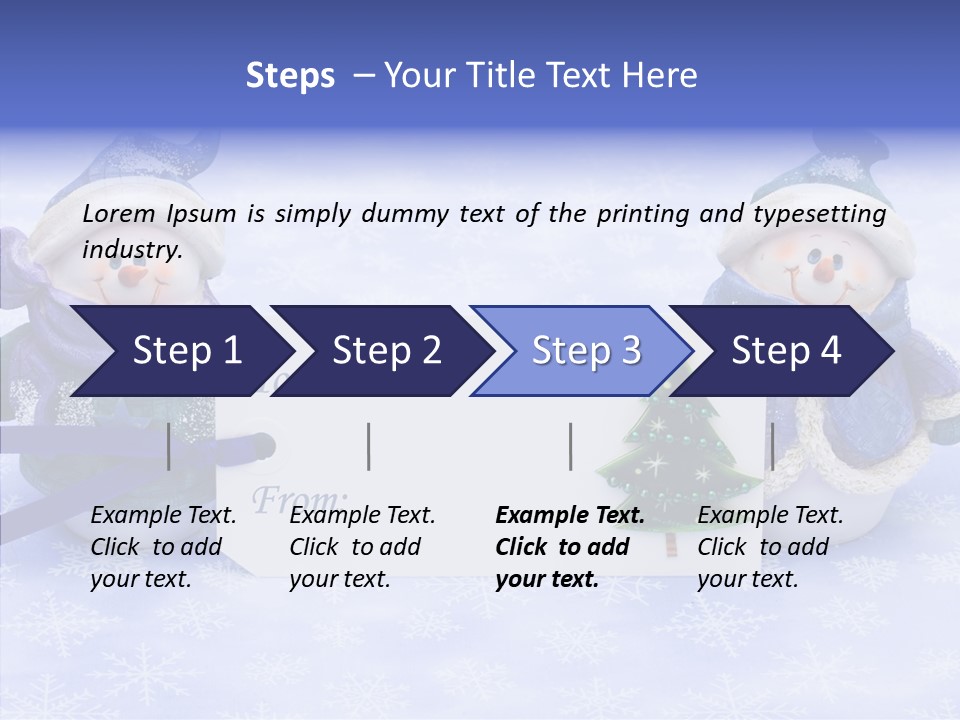 Happy Holiday Background PowerPoint Template