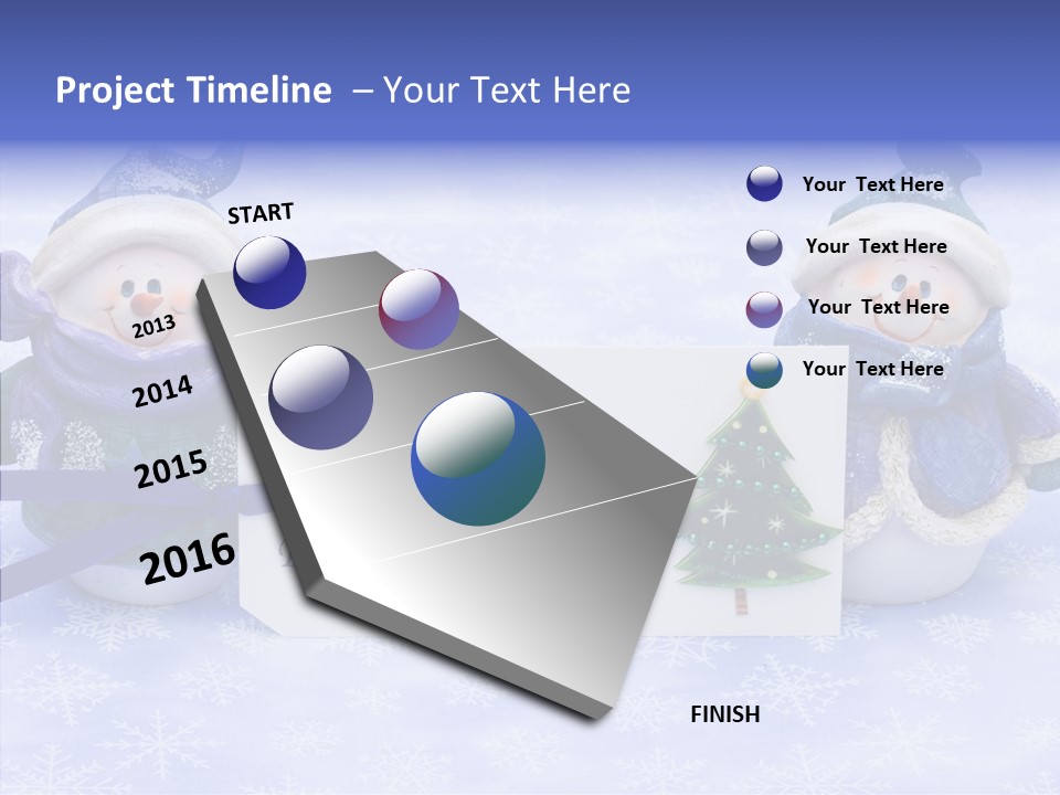 Happy Holiday Background PowerPoint Template