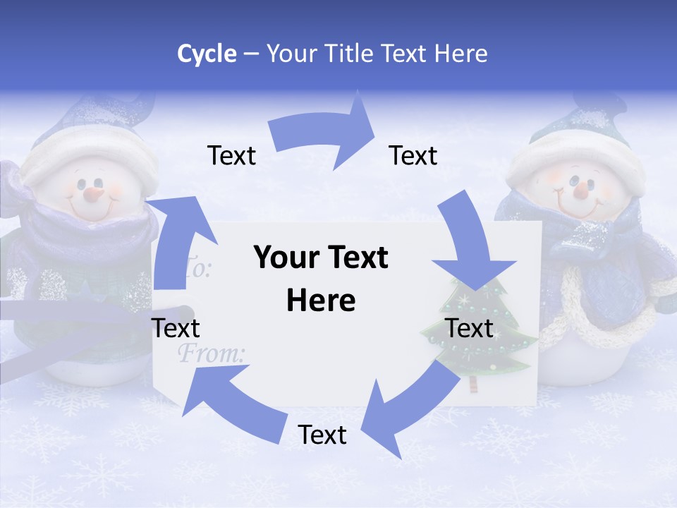 Happy Holiday Background PowerPoint Template