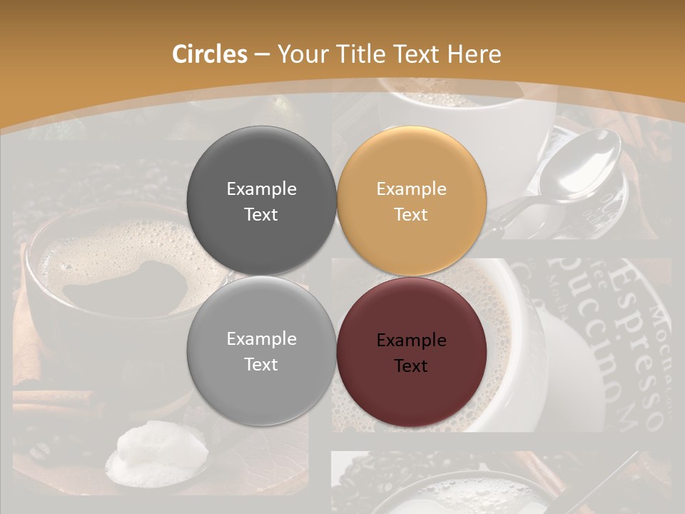 Milk Sugar Coffee PowerPoint Template
