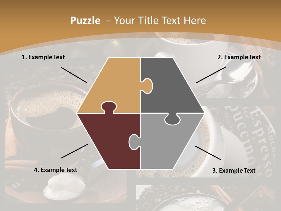 Milk Sugar Coffee PowerPoint Template