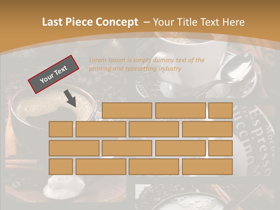 Milk Sugar Coffee PowerPoint Template