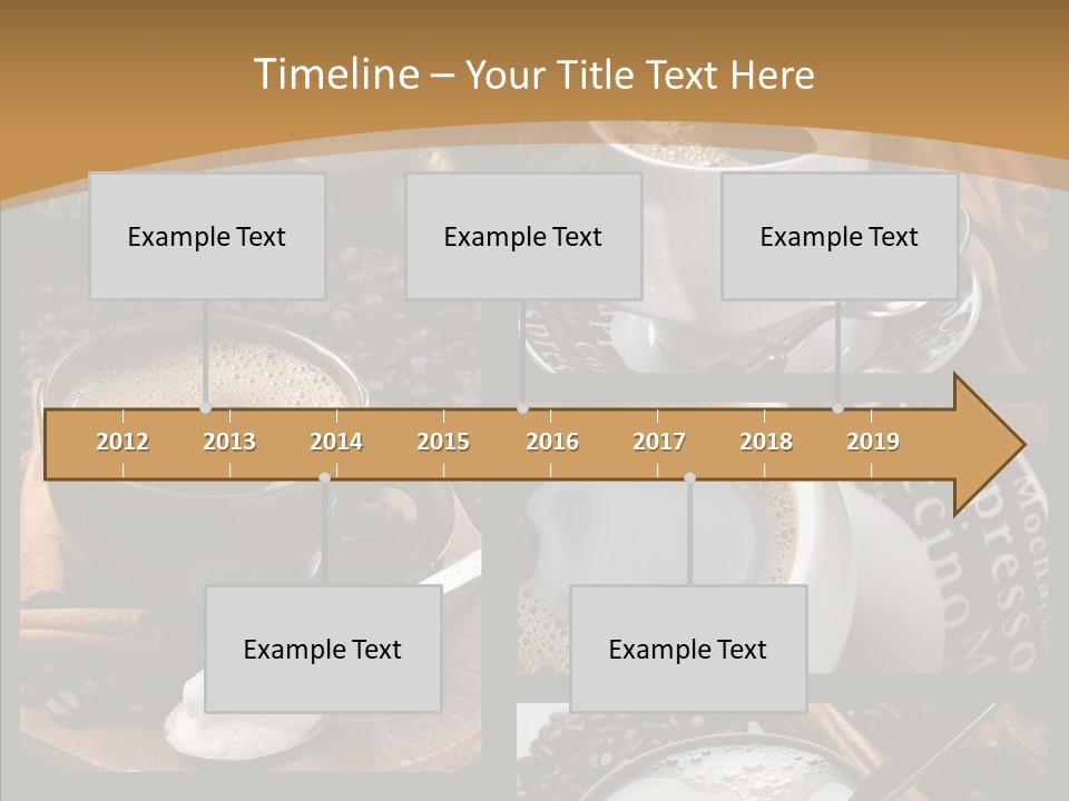 Milk Sugar Coffee PowerPoint Template
