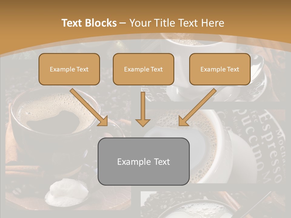 Milk Sugar Coffee PowerPoint Template