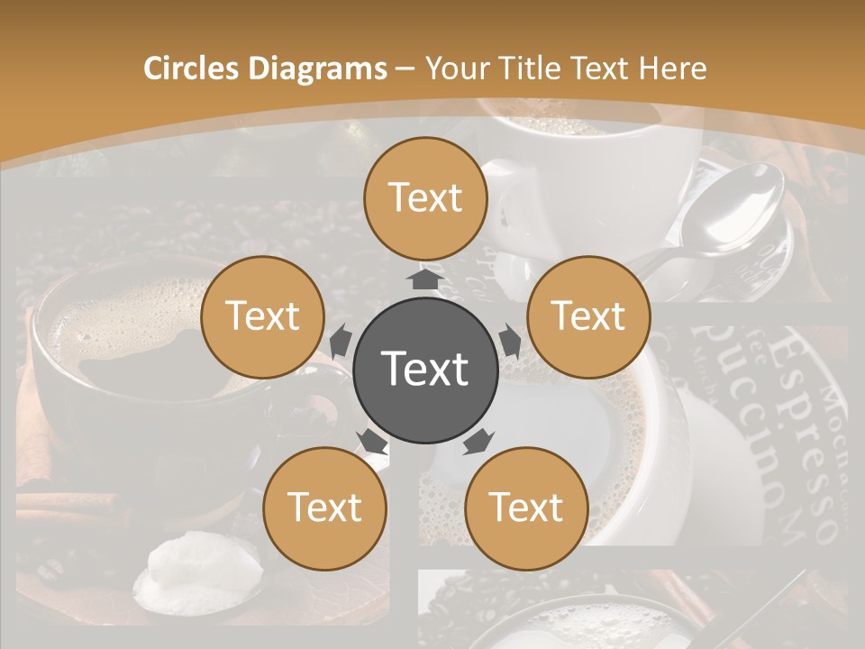 Milk Sugar Coffee PowerPoint Template