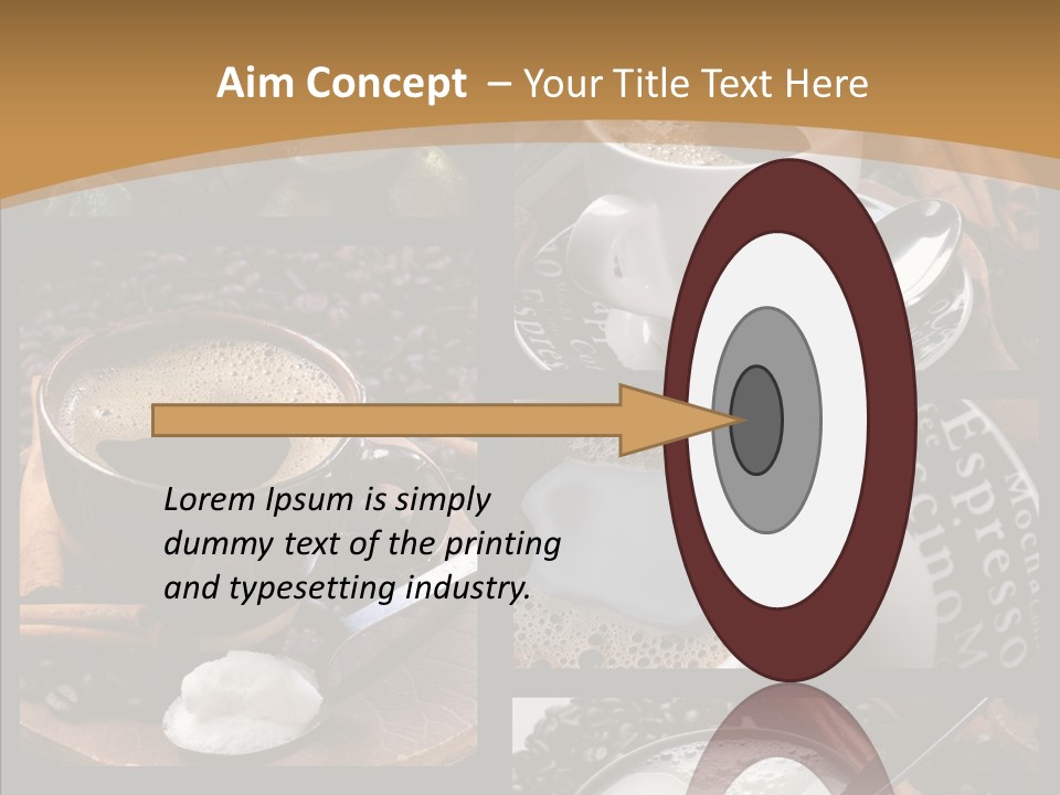 Milk Sugar Coffee PowerPoint Template