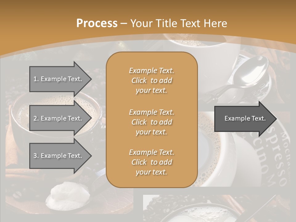 Milk Sugar Coffee PowerPoint Template