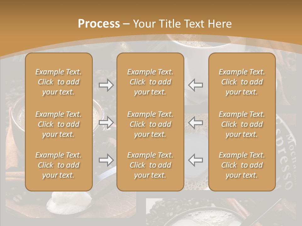 Milk Sugar Coffee PowerPoint Template
